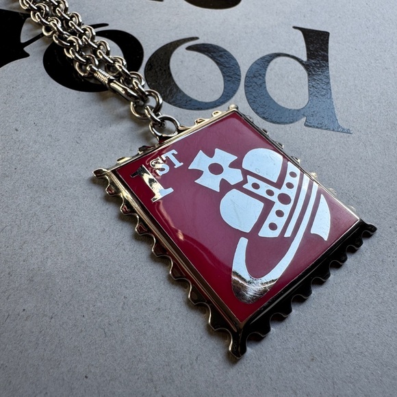 Vivienne Westwood Rare FW11 Runway Stamps long Necklace – RARE - Collector - Picture 5 of 14
